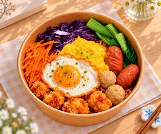 Hình ảnh Mì trộn full topping