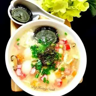 Súp tôm thịt - 1/2 trứng bắc thảo - 35.000 ₫ tại Bún Thịt Nướng & Gỏi Cuốn Bà Ngoại - Lý Thái Tổ