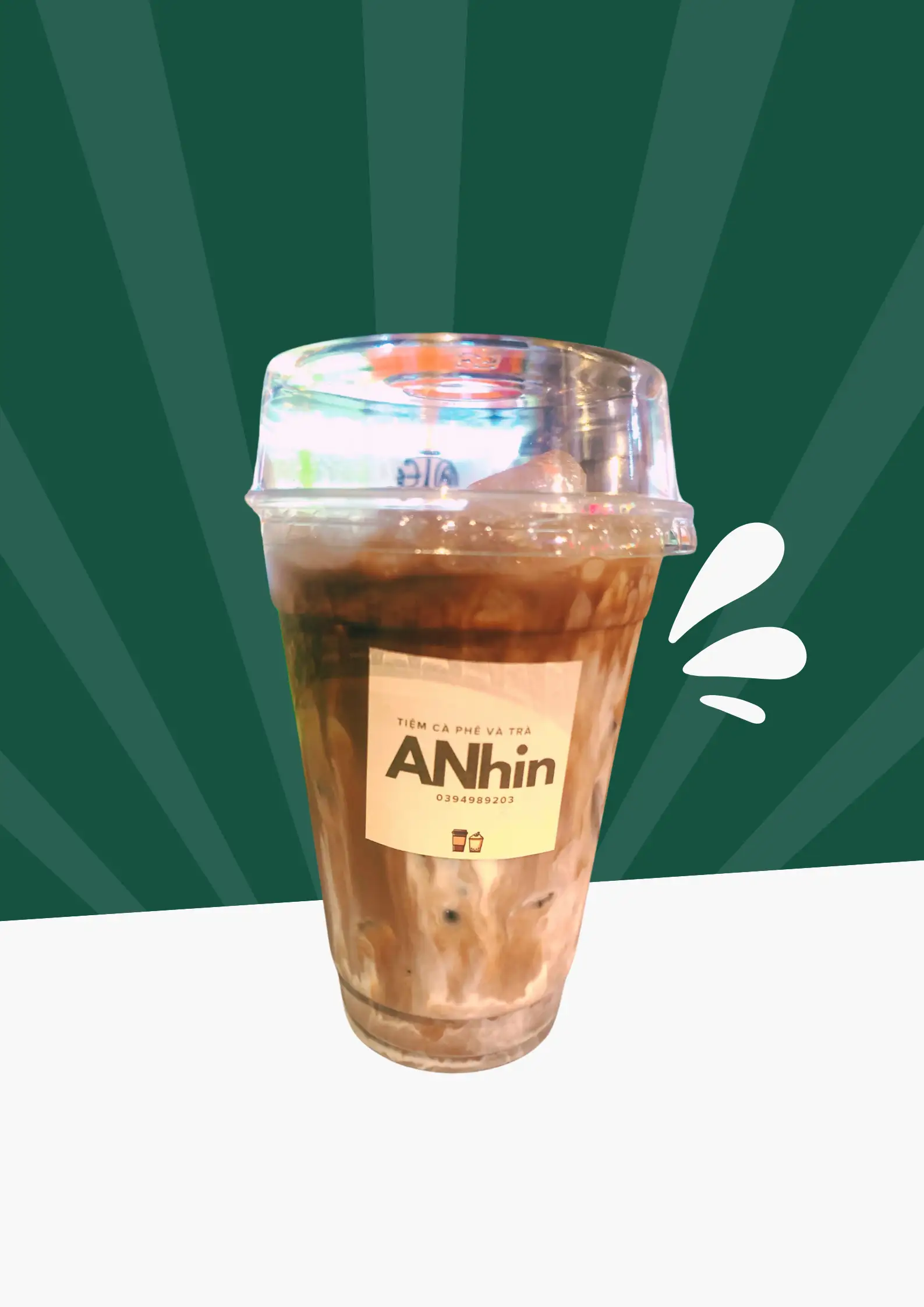 Cacao Latte - 40.000 ₫ tại An Nhin - Matcha Latte & Houjicha Latte - Nơ Trang Long