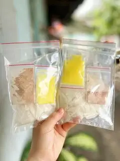 Hình ảnh Bánh tráng muối bơ béo