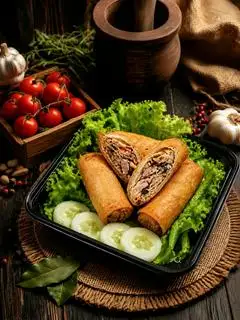 Chả giò thịt - 30.000 ₫ tại Hậu Đậu - Bún & Cuốn - Phan Văn Trị