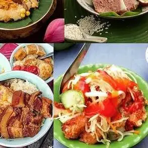 Hình ảnh Xôi thịt kho tàu - trứng ốp la