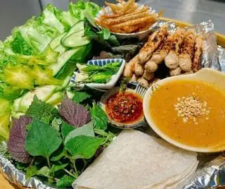 Hình ảnh 2 phần Nem nướng HEO BẢN Xứ Mây - Phần trọn đôi