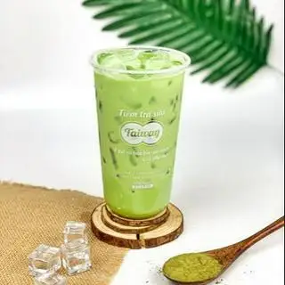 Hình ảnh Trà sữa matcha thạch dừa non