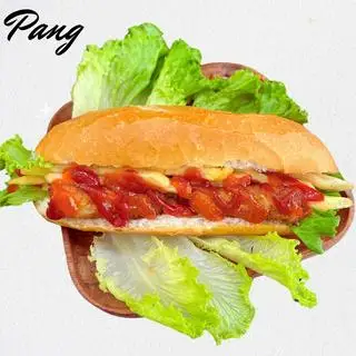 Bánh mì nem khoai - 33.000 ₫ tại Pang - Bánh Mì Chả Cá & Hồng Trà - Hồ Văn Huê