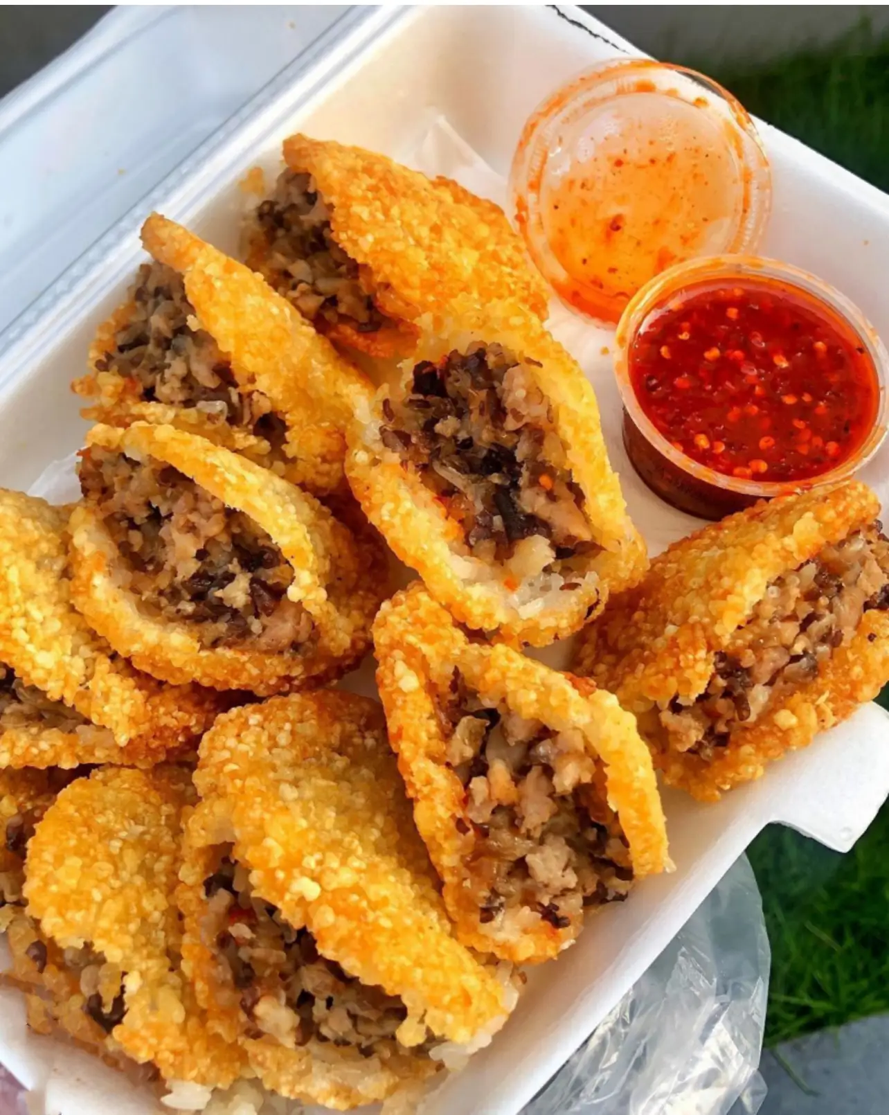 Hình ảnh Combo 10 Cái Xôi chiên - Kèm Hũ Sốt 
