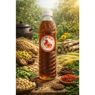 Hình ảnh Sâm 24 Vị Hổ Phách (Chai)