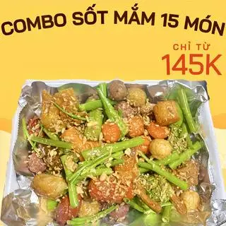 Hình ảnh Combo cá viên chiên nước mắm -145k