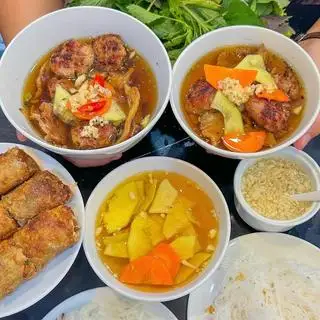 2 Bún Chả Hà Nội + 1 Bún Chả Giò Hà Nội + 3 Ly Trà Tắc - 218.000 ₫ tại Bún Chả Hà Nội - Cô Bích - Man Thiện
