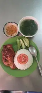 Hình ảnh cơm đùi gà 
