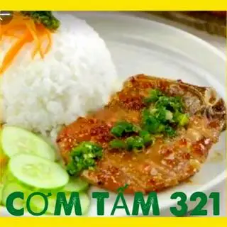 Cơm sườn - 46.000 ₫ tại Cơm Tấm 321 - Lê Quang Định