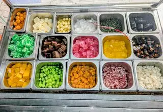 lục trà sữa xoài - 20.000 ₫ tại Trà Sữa Cá Viên HM - Trần Xuân Soạn