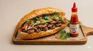 Hình ảnh Bánh Mỳ Chả Nướng