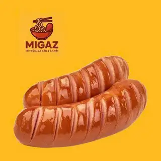 Xúc xích Đức - 17.000 ₫ tại MIGAZ - Mì Trộn, Gà Rán & Ăn Vặt - Phạm Thế Hiển 