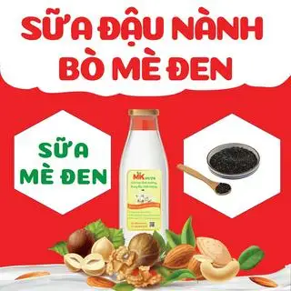 Hình ảnh SỮA ĐẬU NÀNH MÈ ĐEN (Chai 330ml)