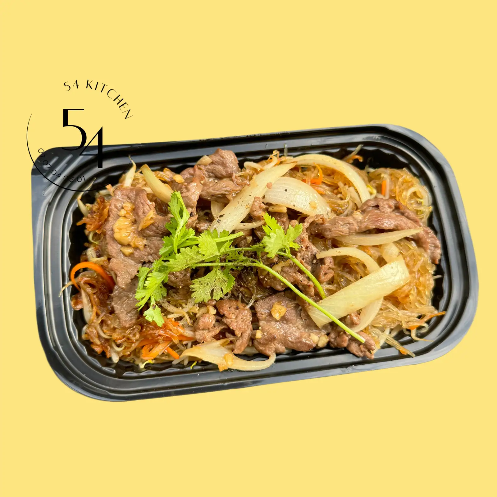 Miến trộn bò - 50.000 ₫ tại Quán Nhà 54 - Mì Nui Xào, Mì Trộn Indomie & Cơm Chiên - Nguyễn Ngọc Phương