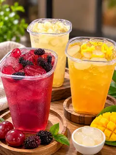 Hình ảnh Trà Dâu Tầm Hạt Đác