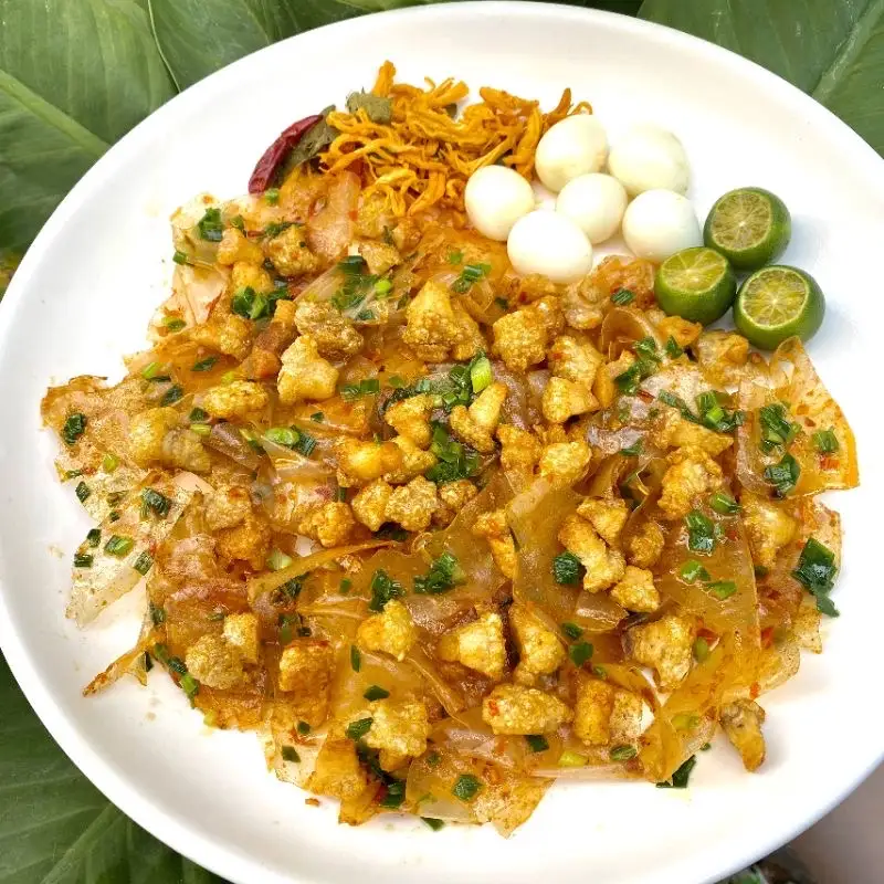 Bánh tráng trộn tép mở - 40.000 ₫ tại Bánh Căn Phan Rang - Đường D5