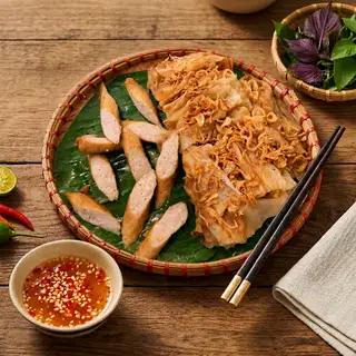 Hình ảnh Bánh Cuốn - Chả Rán