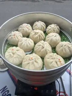 Hình ảnh Bánh Bao Nhân Trứng Cút