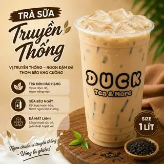 Hình ảnh Trà Sữa Truyền Thống - Size 1 Lít
