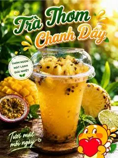 Hình ảnh Trà Thơm Chanh Dây