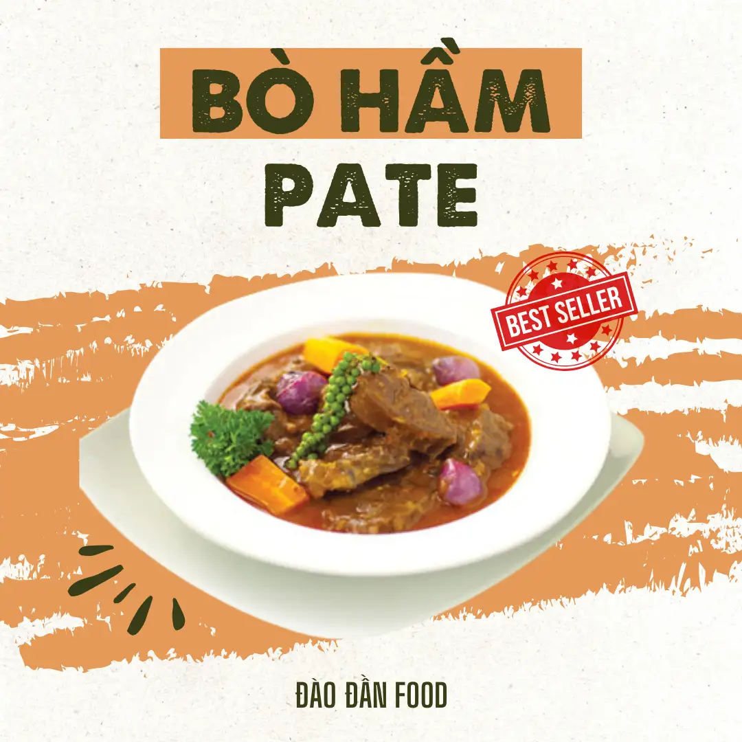 Bò Hầm Pate - 49.000 ₫ tại Đào Đần - Bò Hầm Pate - Cầm Bá Thước