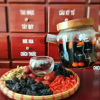 Trà Sâm Thục Địa - mát gan, giải nhiệt cơ thể - 33.000 ₫ tại Bún Chả Hà Nội & Nước Thảo Dược Tự Nhiên KT - Đường Số 42