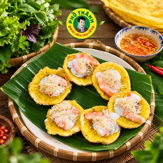 Bánh Khọt TÔM CHÀ BÔNG  - 129.000 ₫ tại Phố Thành - Bánh Xèo Rau Rừng - Đường Số 41