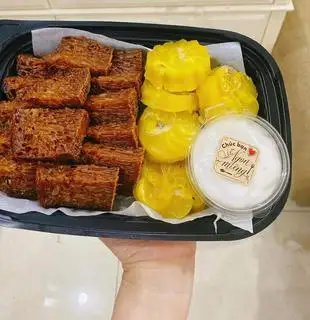 Bò Nướng mix chuối hấp  - 125.000 ₫ tại Na Cake - Bánh Bông Lan Trứng Muối & Bánh Bò Thốt Nốt - Trần Bá Giao