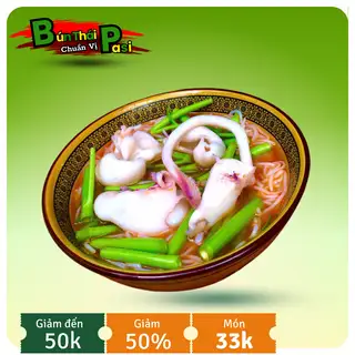 Bún Thái Mực - 65.000 ₫ tại Bún Thái Pasi - Trần Quý