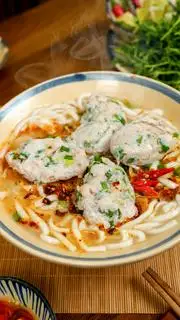 Bánh canh Chả Cá - bột gạo - 50.000 ₫ tại Bánh Canh Huế Dì Xíu - Bánh Canh Cá Lóc & Bánh Canh Hải Sản - Vạn Kiếp