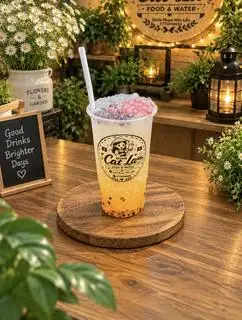 Hình ảnh SODA CHANH DÂY TOPPING TƯƠI MÁT LY 1000ML TO TỔ NÁI