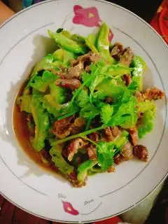 Hình ảnh Cơm khổ qua xào thịt bò 