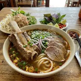 Hình ảnh Bún nạm sườn