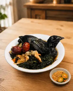 Hình ảnh Gà ác tần