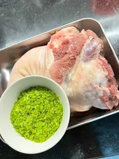 Hình ảnh Cháo bắp giò mix cốm non