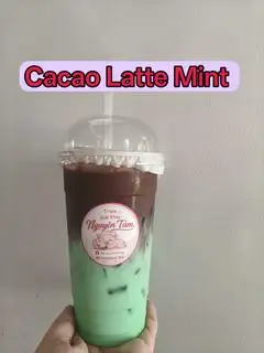 Cacao latte mint - 49.000 ₫ tại Cơm Gà Xối Mỡ Nguyên Tâm - Phạm Thế Hiển