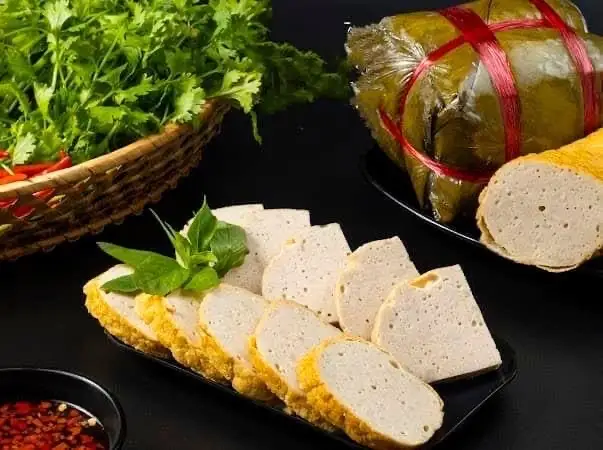 chả lụa thêm  - 9.000 ₫ tại Bánh Cuốn Nóng 94 & Cafe Song Anh - Trương Gia Mô