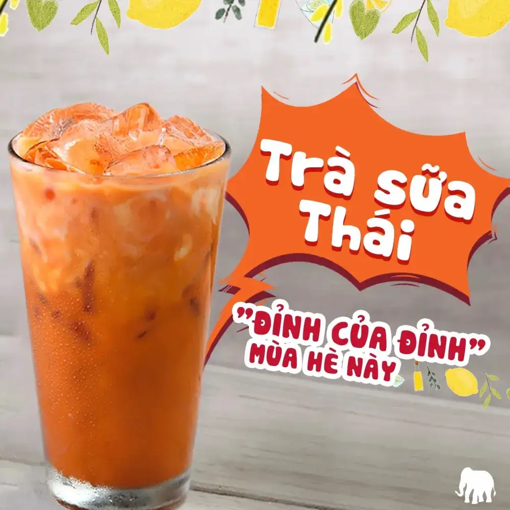 Hình ảnh Trà Thái Đỏ Caramen (Cực Cực Ngon)