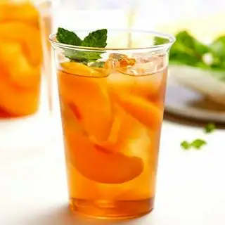 Trà đào - 27.000 ₫ tại Bánh Tráng Cô Tư - Chung Cư Trần Quang Diệu