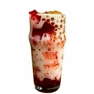 Sữa Tươi Dâu Tây Đại Phúc - 38.000 ₫ tại Trà Sữa Ai Cha The Kiosk - Trần Nhân Tôn