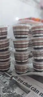 Rau câu Cacao Sữa Dừa ( hủ nhỏ) - 10.000 ₫ tại Chuối Chiên & Khoai Chiên - Trần Văn Đang