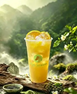Hình ảnh Cam tươi ngập ly