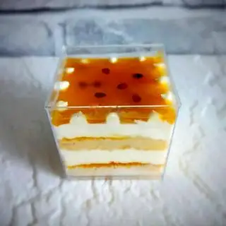 Cheesecake chanh dây - 29.000 ₫ tại Quán Chay & Bánh Nhà Bò - Võ Văn Kiệt