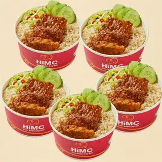 Hình ảnh COMBO ( 5 CƠM SƯỜN CAY QUỐC DÂN + 5 CANH )