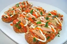 BÁNH MÌ NƯỚNG MUỐI ỚT - 30.000 ₫ tại Chuối Súp Cua & Đậu Hũ Hấp - Tân Quý
