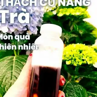 Hình ảnh Trà Củ Năng - Chai 330ml