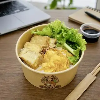 Bún đậu chiên - trứng thái sợi - 39.000 ₫ tại Tiệm Ăn Cô Boa Duyên - Bún Mắm Nêm, Bún Thịt Nướng & Bún Nước Tương - Nguyễn Đình Chính 