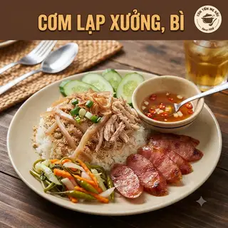 Cơm Lạp Xưởng - Bì - 79.000 ₫ tại Cơm Tấm Mẹ Nấu - Trần Hưng Đạo